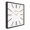 Garrick Grand Clock White 24in