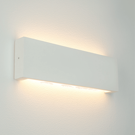 WALL LED LIGHT 8.25W 3000K UP-DOWN LIGHTING PURE WHITE GYPSUM