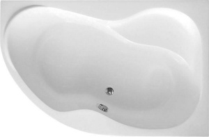 CIDLINA 150 wanna 150x105x45cm, prawa, biały