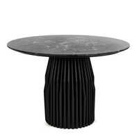 MaMaison stół jadalniany LEVANTE 120      czarny marmur
