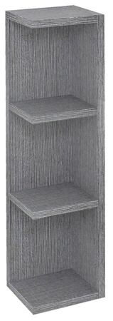 RIWA regał 20x70x15cm, lewa/prawa, dąb srebrny