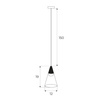 Maxlight M0015N Lampa Wisząca Magnetyczna System On/Off 6w 187LM 3000K