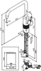 Silhouet Kran z wrzącą wodą (Szczotkowany grafit)