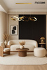 MOOSEE lampa wisząca CHAIN 210 złota