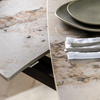 Bresso Dining Table Bronze 1600/2400x900x760mm