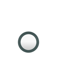 Suffolk Round Mirror Green 600x25x600mm