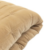 Opulent Velvet Bedspread Sand 2200x2400mm