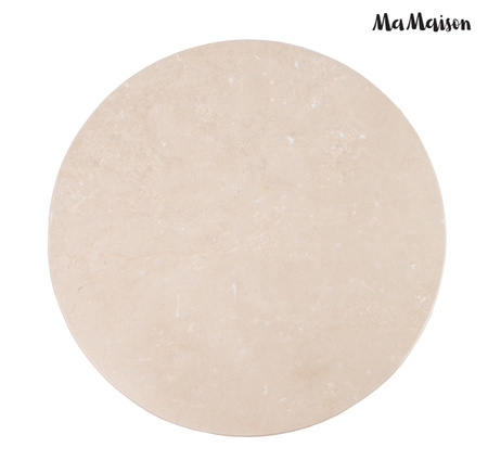 MaMaison stolik kawowy RONDA 80 drewno    mango / marmur