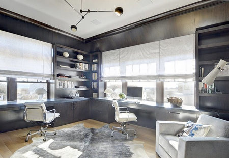 Lampa wisząca ASTRONOMY-3, 175 cm - czarna