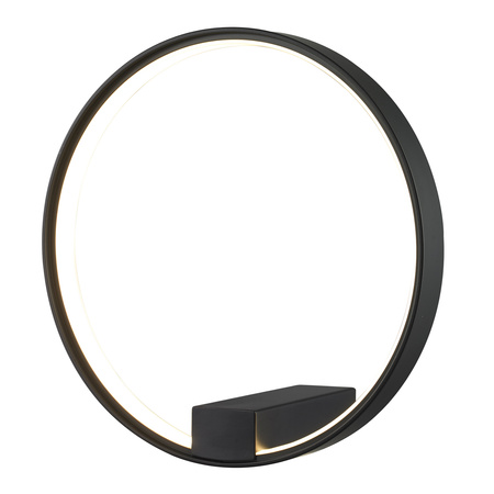 Lampa ścienna ACIRCULO LED 30 cm - kinkiet  czarny ring