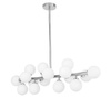 NOWOCZESNA LAMPA WISZĄCA CHROMOWANA PETRICA W16