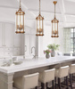 LAMPA WISZĄCA LOFT MOSIĘŻNA BOSTON W3