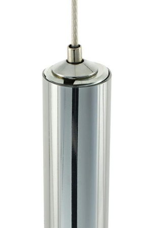 Lampa wisząca ORGANO 60 chromowana - LED, metal