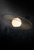 SOL 1 CZARNY_ ZŁOTY lampa wisząca