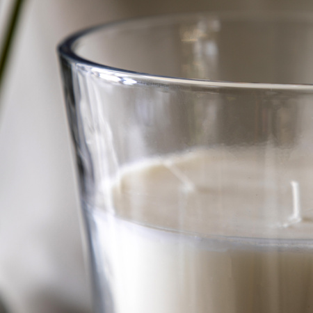 Aroma English Pear & Freesia Glass Candle Small