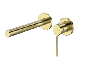 FDesign COLIBRI Bateria umywalkowa podtynkowa – złoty szczotkowany – FD1-CLB-3PA-57