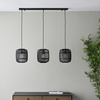 Mathias 3 Pendant Light Dark Bamboo