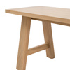 Eton Trestle Dining Bench Natural 1500x380x450mm