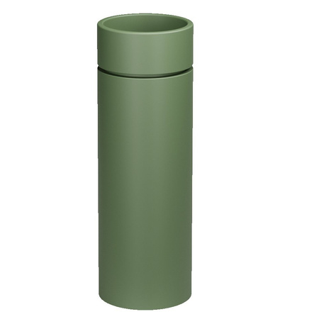 OKE ceramiczna umywalka wolnostojąca, średnica 30x88.5cm, verde mat