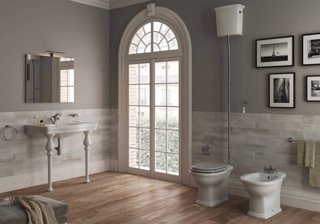 WASHINGTON Umywalka konsola 84 cm w komplecie z nogami