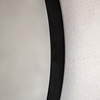 Holworth Round Mirror Black 600x35x600mm