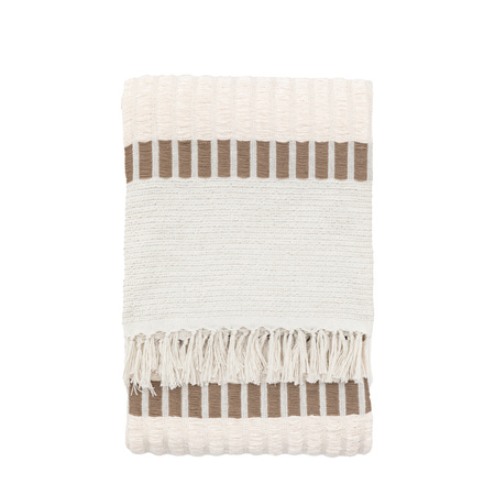 Longshaw Woven Throw Natural 1300x1700mm