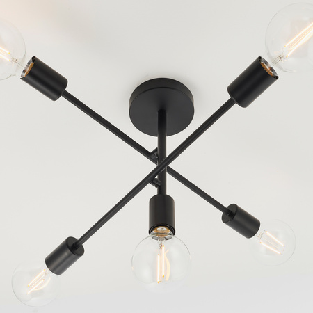 Studio 5 Ceiling Lamp Black