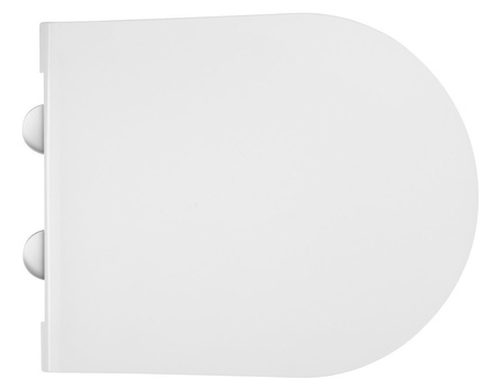 AVVA deska WC, SLIM Soft Close, biały