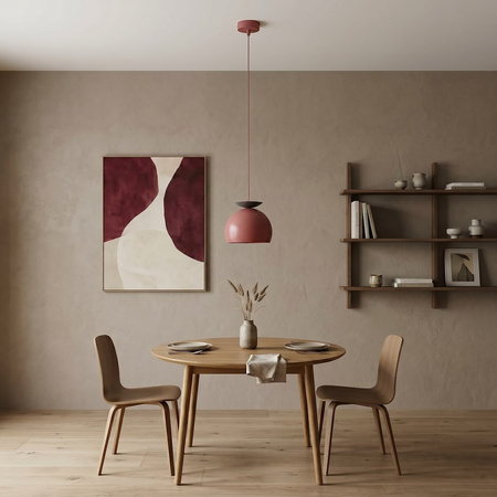 GEO 1 BURGUNDY BLACK