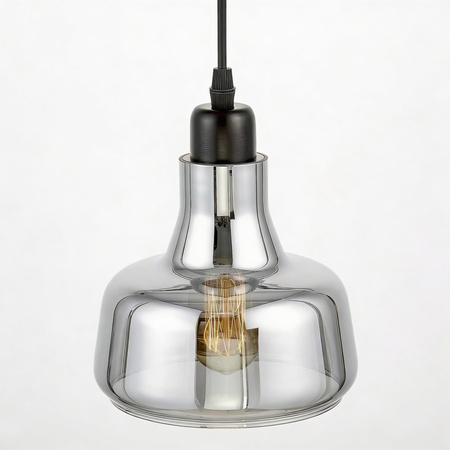 NOWOCZESNA LAMPA WISZĄCA SZKŁANA BORMIO