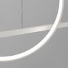 Lampa wisząca GLAD biała LED 4000K