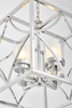 LAMPA WISZĄCA LOFT CHROMOWANA QUADRATO