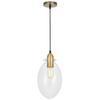 NOWOCZESNA LAMPA WISZĄCA LOFT PRZEZROCZYSTA RENTON
