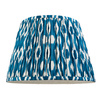 Ikat Shade Marlin Blue Fabric 240x250x350mm