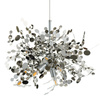 Lampa wisząca MONETTI 40 cm - chrom, dekoracyjna