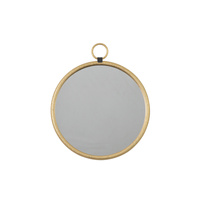 Bayswater Gold Round Mirror 400x20x470mm
