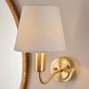 Conway Bathroom 1 Wall Light Satin Brass