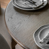 Artisan Round Ext Dining Table 1200/1600x1200x750m