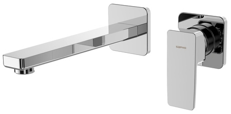 TURSI bateria umywalkowa podtynkowa, dwuelementowa, chrom