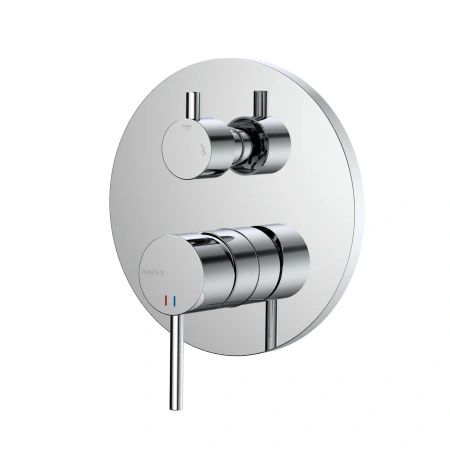 Bateria prysznicowo wannowa podtynkowa dwufunkcyjna