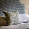 Fallow Leaf Woven Cushion Duck Egg 450x450mm