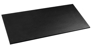 PREMIO blat kompaktowy HPL 90,7x1,2x48,8cm, czarny mat