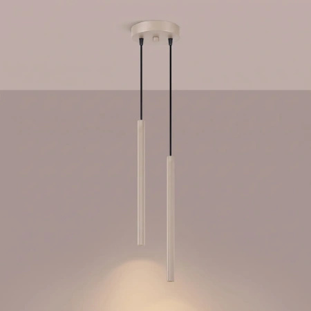 Lampa wisząca ARCHE 2P taupe