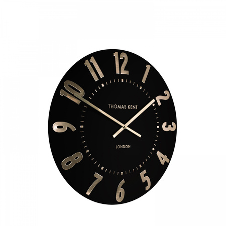 Mulberry Wall Clock Noir 12in