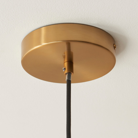 Travi 1 Pendant Light Dark Brown Emperador Marble