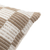 Winster Check Woven Cushion Taupe 450x450mm