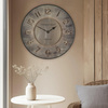 Wall Clock Harvest Gold 30in