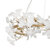 Lampa wisząca BOTANIKA 100 cm - złota, G9, regulowana, designerska