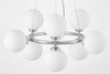NOWOCZESNA LAMPA WISZĄCA CHROMOWANA MARSIADA W9