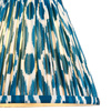 Ikat Shade Marlin Blue Fabric 185x125x250mm